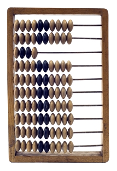 This photo of an abacus - an early mathematical calculator that is still popular and used regularly in many parts of the world - was taken by Janusz Gawron of Wadowice, Poland.  Simple is still often best.